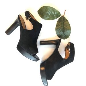 💥NEW PRICE💥Ralph Lauren peeptoe booties